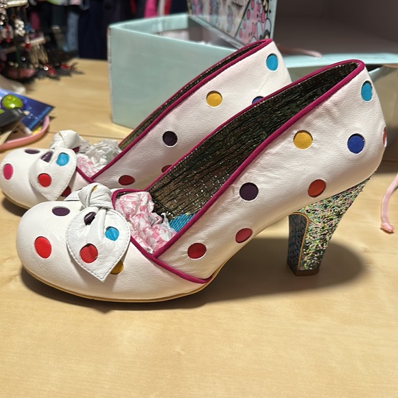 Irregular Choice Shoes - Irregular Choice Size 10 Spot the Dot 3.5” Heels